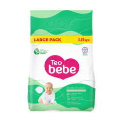 Пральний порошок Teo bebe Gentle &amp; Clean Aloe 3.45 кг (3800024048470)