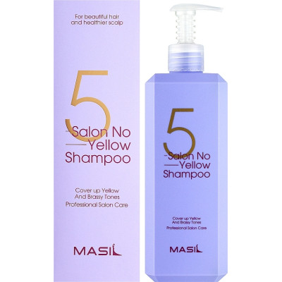 Шампунь Masil 5 Salon No Yellow Shampoo 500 мл (8809744061191)