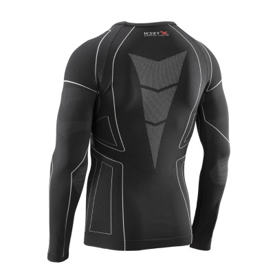 Термокофта X-Tech Maglia Race 3 Munica Lunga giroc Nero S/M (Maglia_Race3_Giroc_S/M)