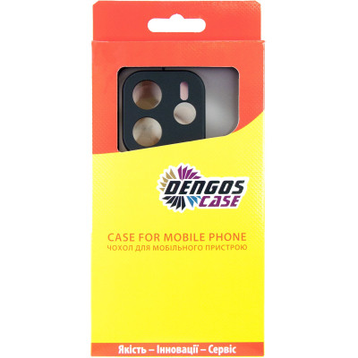 Чохол до мобільного телефона Dengos Xiaomi Redmi Note 14 4G Matte + glass (Black) (DG-KM-135)