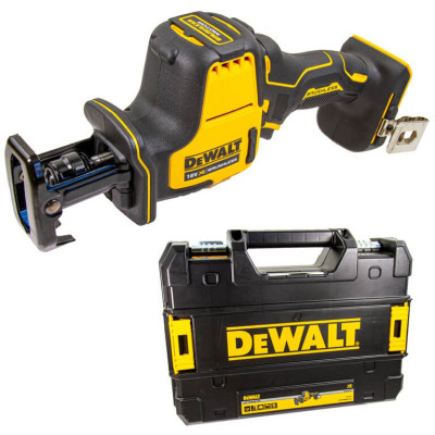 Шабельна пила DeWALT 18В XR Li-lon, 0 – 2800 хід/хв, 1.43 кг, TSTAK (без АКБ та ЗП) (DCS369NT)