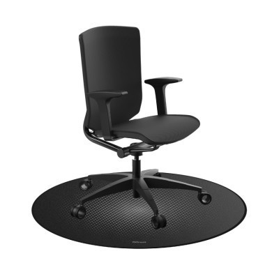 Коврик под кресло Trust Mika Round mat Black (24134)
