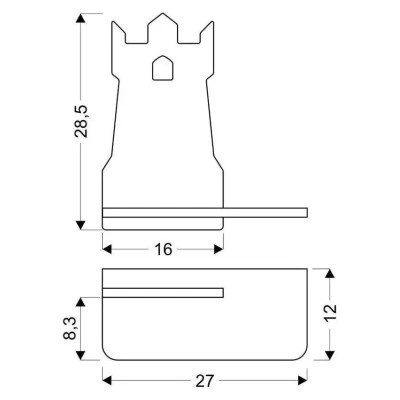 Світильник Candellux TOWER (21-85047)