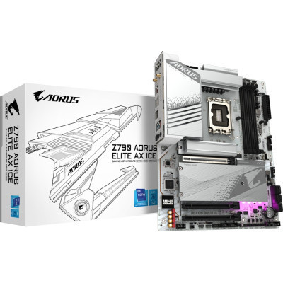 Материнська плата GIGABYTE Z790 AORUS ELITE AX ICE (Z790 A ELITE AX ICE)