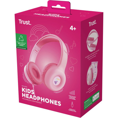 Навушники Trust Nouna Pink (25277)