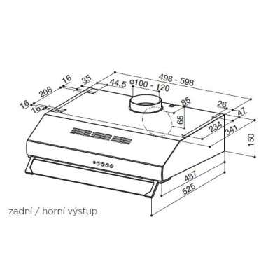 Витяжка кухонна Faber 741 Pb X A50, нерж (300.0557.514)