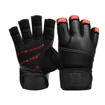 Рукавички для фітнесу RDX L7 Micro Plus Red/Black M (WGL-L7R-M+)