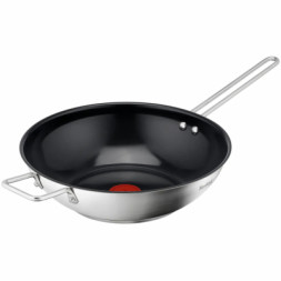 Сковорода Tefal Nordica WOK, 28см, нержавіюча сталь (H8711955)