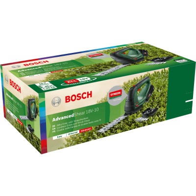 Кущоріз Bosch AdvancedShear 18V-10, PBA, 2.0Ah (0.600.857.000)
