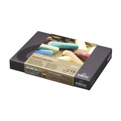 Пастель Rembrandt Starter Royal Talens суха м’яка 1/2, 15 кольорів (8712079257507)
