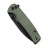 Ніж Sencut Sachse Blackwash Olive Micarta (S21007-2)