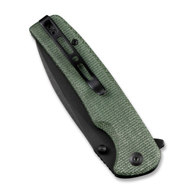 Ніж Sencut Sachse Blackwash Olive Micarta (S21007-2)