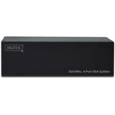 Сплиттер Digitus VGA Splitter 500MHz (HDSUB 15/M * 4, HDSUB 15/F * 1) (DS-42110)