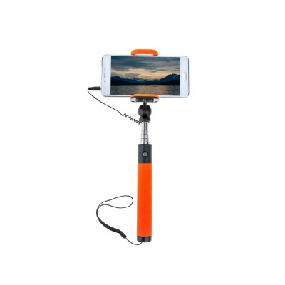 Монопод для селфі Grand-X Deluxe Click 3,5 U-крепление 180-780мм Orange (MPGDJ3CUO)