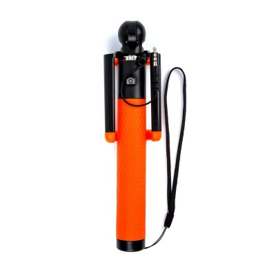 Монопод для селфі Grand-X Deluxe Click 3,5 U-крепление 180-780мм Orange (MPGDJ3CUO)