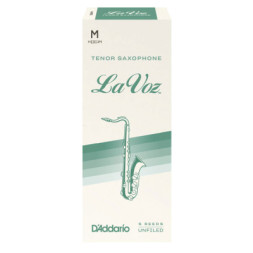 Тростина для саксофона D'Addario La Voz - Tenor Sax Medium - 5 Pack (RKC05MD)