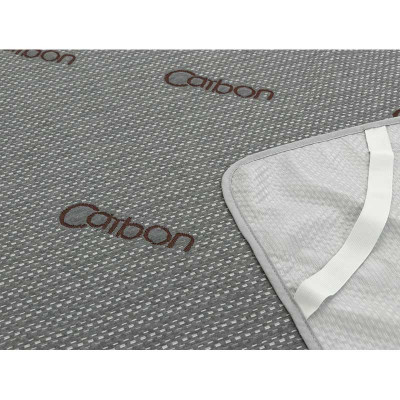Наматрацник Руно Водонепроникний на гумці Carbon 80х200 см (817Carbon)