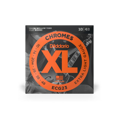 Струни для гітари D&#039;Addario XL Chromes Extra Light (10-48) (ECG23)