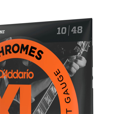 Струни для гітари D&#039;Addario XL Chromes Extra Light (10-48) (ECG23)