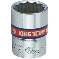 Головка торцева KING TONY 1/4&quot; 9/32&quot; 12-гранна дюймова (233009S)
