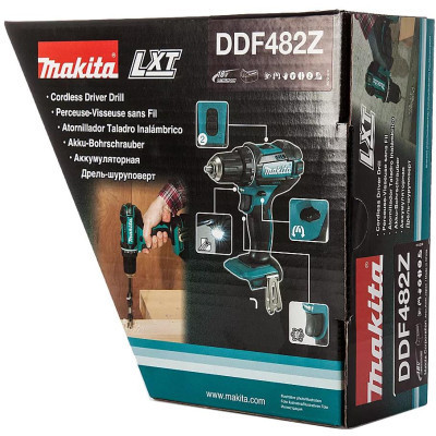 Шуруповерт Makita LXT, 62/36 Нм (без АКБ и БП) (DDF482Z)