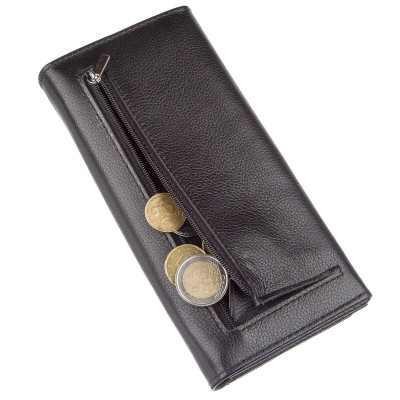Гаманець ST Leather Чорний (20092)