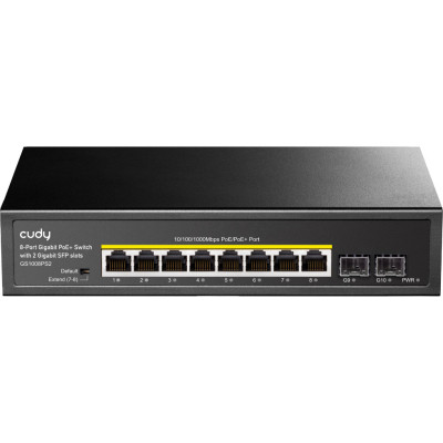 Комутатор мережевий Cudy GS1008PS2