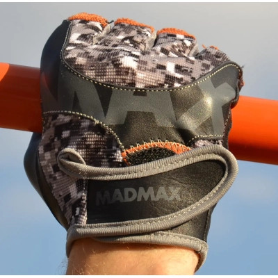 Рукавички для фітнесу MadMax MFG-831 Mti 83.1 Grey/Digital Camo XL (MFG-831_XL)
