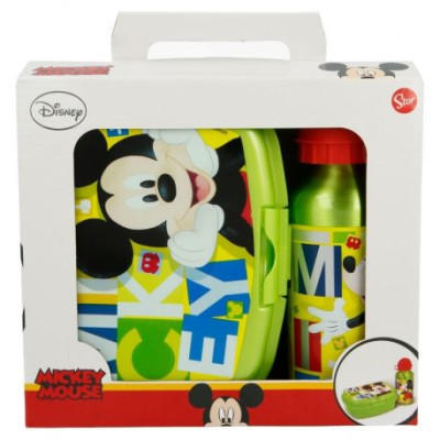 Набір дитячого посуду Stor Disney - Mickey Mouse Urban Back To School Set in Gift Box (Stor-44263)