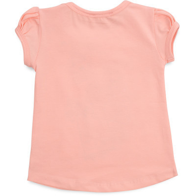 Футболка дитяча Breeze з дівчинкою (18735-92G-peach)