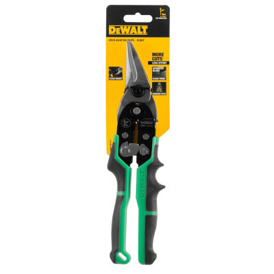 Ножиці по металу DeWALT ERGO Aviation праві, L=250мм (DWHT14674-0)
