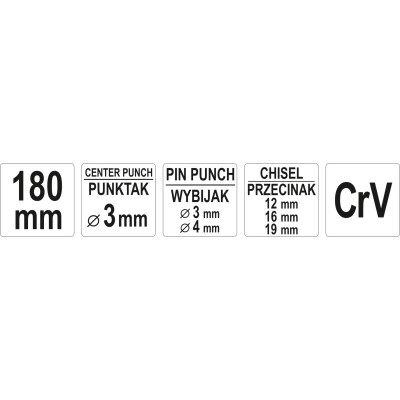 Зубило Yato YT-4710