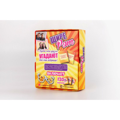 Настільна гра Fun Games Shop Ширерот (Watch Ya&#039; Mouth), російська (FGS03)