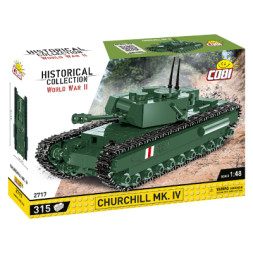 Конструктор Cobi Друга Світова Війна Танк Mk IV Черчилль (A22), 315 деталей (COBI-2717)