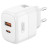 Зарядний пристрій XO L138 48W USB-C PD30W + USB-A QC18W White (L138_White)