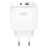 Зарядний пристрій XO L138 48W USB-C PD30W + USB-A QC18W White (L138_White)