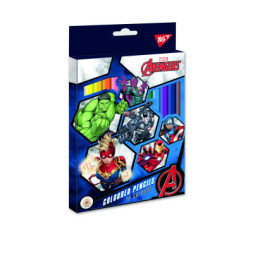 Олівці кольорові Yes Marvel 18 кол (290598)