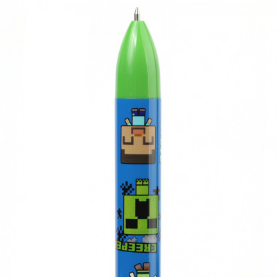 Ручка кулькова Yes Minecraft 0,7 мм автоматична 6 кольорів (412244)