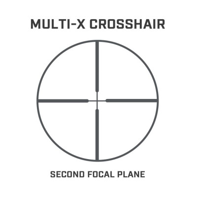 Оптичний приціл Bushnell Prime 3-12x40 Multi-Turret сітка Multi-X без підсвічування (RP3120BS3)