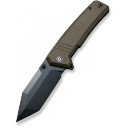 Ніж Civivi Bhaltair Black Blade Dark Micarta (C23024-3)