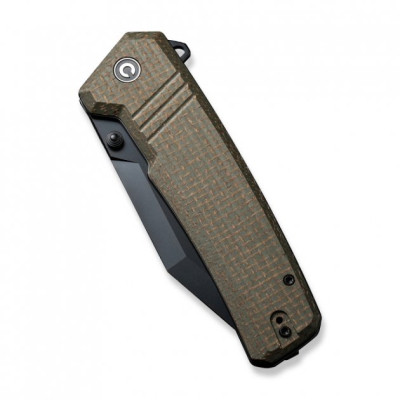 Ніж Civivi Bhaltair Black Blade Dark Micarta (C23024-3)