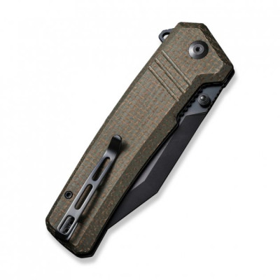 Ніж Civivi Bhaltair Black Blade Dark Micarta (C23024-3)