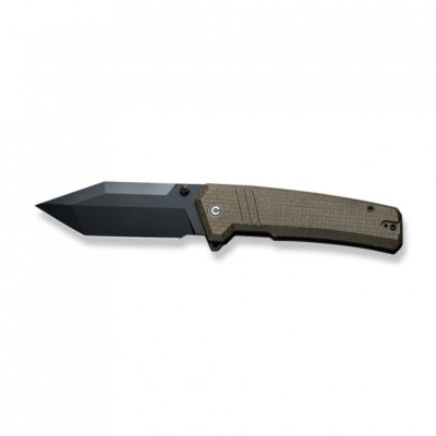 Ніж Civivi Bhaltair Black Blade Dark Micarta (C23024-3)