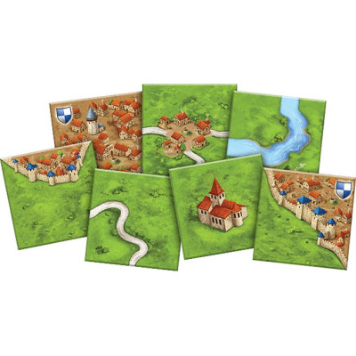 Настільна гра Feelindigo Каркассон 3.0 Річка та Абат (Carcassonne 3.0, Українською) (FI22045)