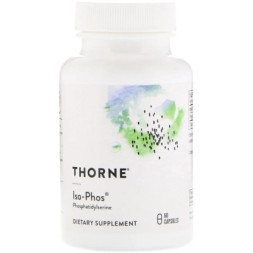 Вітамінно-мінеральний комплекс Thorne Research Ізо-фос, Фосфатидилсерін, Iso-Phos, 60 капсул (THR-71502)