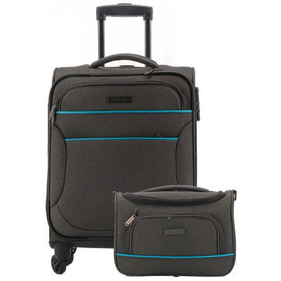 Валіза Travelite Story Anthracite S +сумка 12л (TL091141-04)