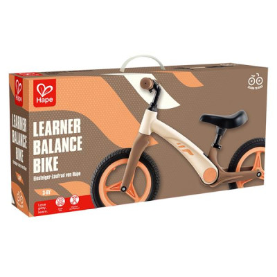 Біговел Hape двоколісний 12&quot; бежевий (E1210)