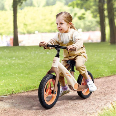 Біговел Hape двоколісний 12&quot; бежевий (E1210)