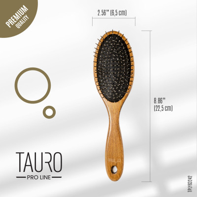 Гребінець для тварин Tauro Pro Line для собак з довгою шерстю 22.5х6.5х1 см (TPLY63242)