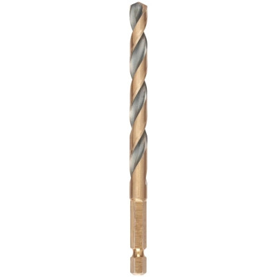 Свердло DeWALT по металу EXTREME IMPACT Black&amp;Gold, HSS-G, 7,5 х 114 х 76 мм, 1 шт. (DT20611)